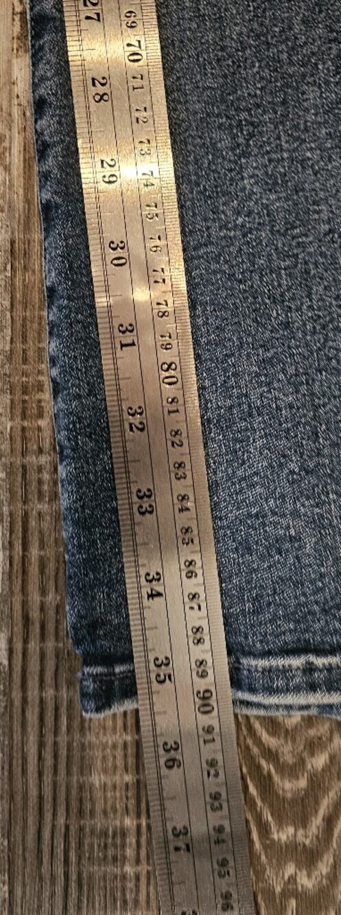 MOTHER The Super Cruiser High Rise Flare Jeans 27 Going In Circles Ombre - Picture 9 of 10